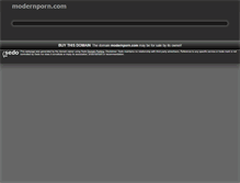 Tablet Screenshot of modernporn.com